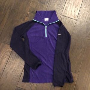 Purple Columbia Fleece Jacket